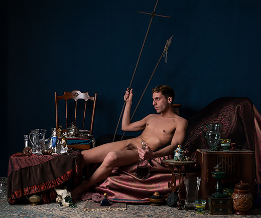 People with random objects